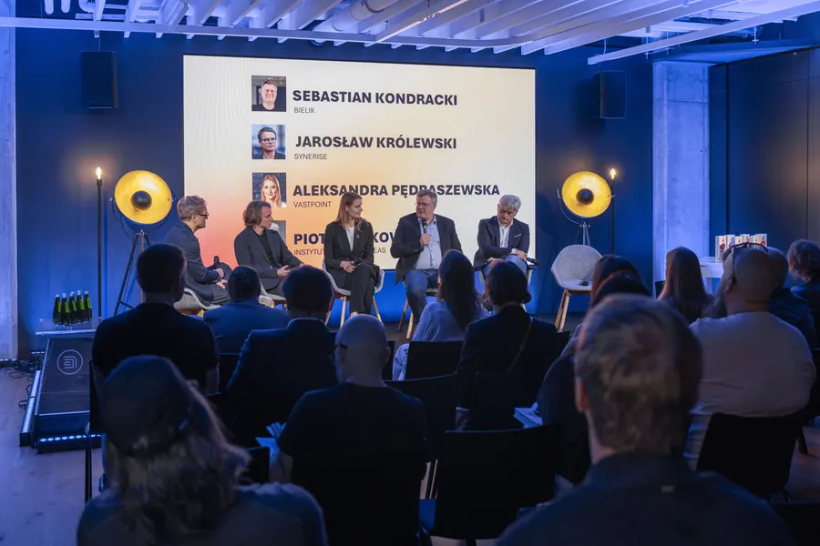Sala podczas panelu o polskiej sztucznej inteligencji